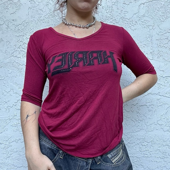 Y2k Nineties Harley-Davidson Tee - Picture 2 of 10